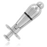 Black Label Plug Ass Lock Steel 9 x 4.7cm
